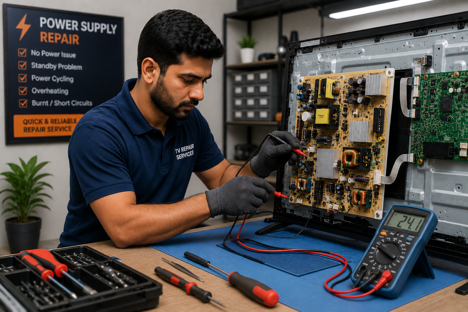 Power Supply Board Repair