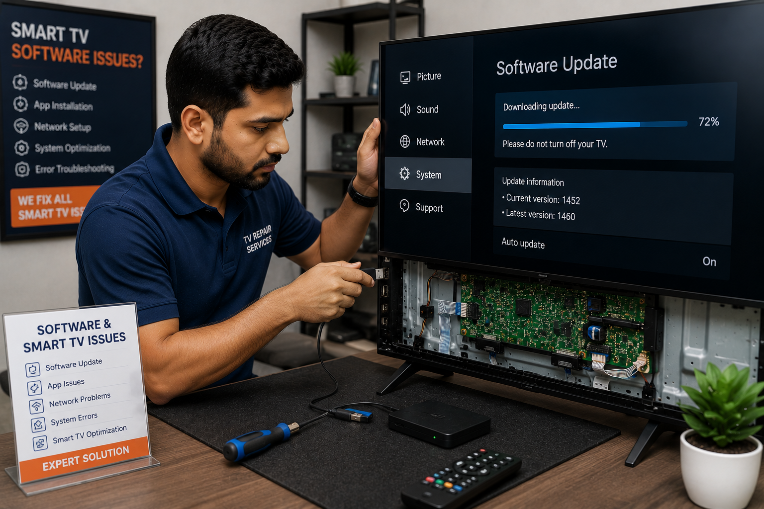 Software Smart TV Issues